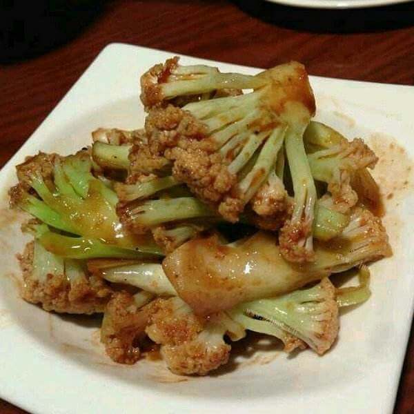 下饭菜酱烧茼蒿