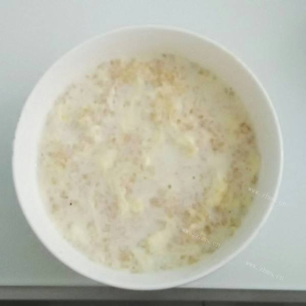 健康的山药枸杞燕麦浆