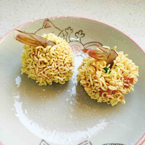 美味的泡面虾丸