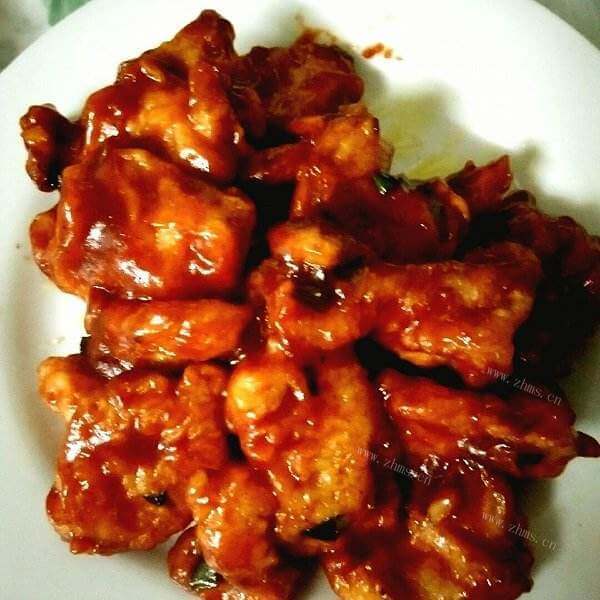 美味的酸甜口特色鸡块