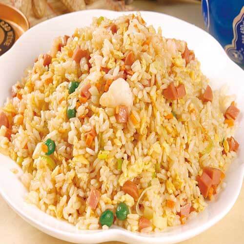 包包菜炒抓饭~制作简单