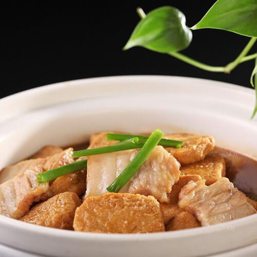 美味的素鸡煲