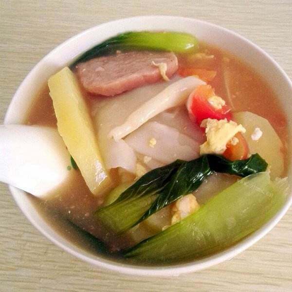 好吃的什锦面片汤 