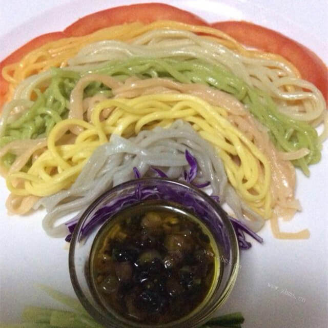 自制的彩虹面