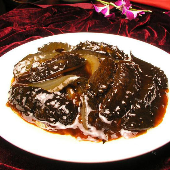 美味葱烧海参鲍鱼