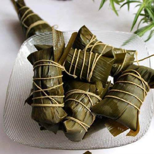 好吃的猴头菇鲜肉粽子