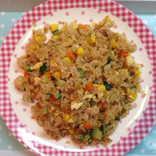 自制什锦炒饭面
