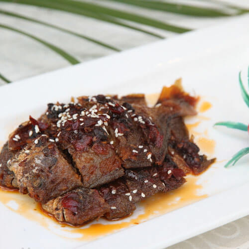家常豆鼓焖财鱼