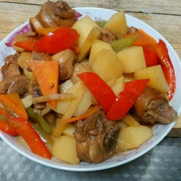 好吃的香菇芝士烩土豆