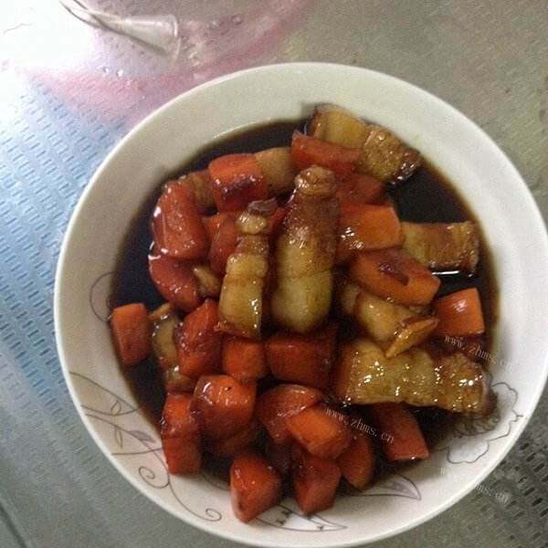 美味的酱烧胡萝卜