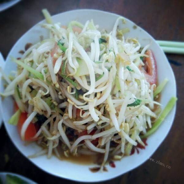 简单的清炒绿豆芽