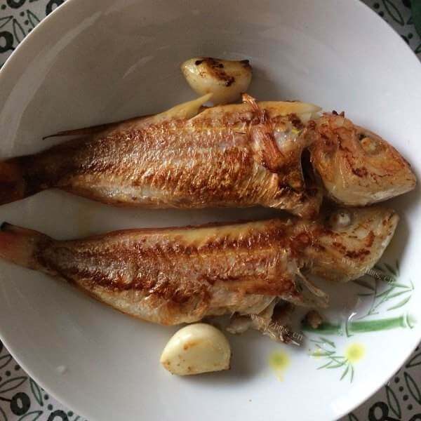 美味的潮汕红目鳞鱼饭