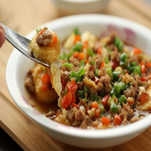 独特的风味日本豆腐