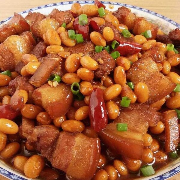 爽口青黄豆五花肉汤
