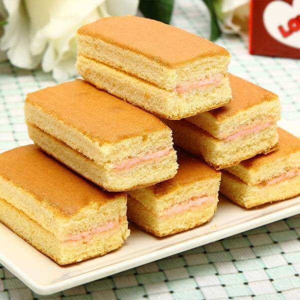 美味可口的洛神花糕点
