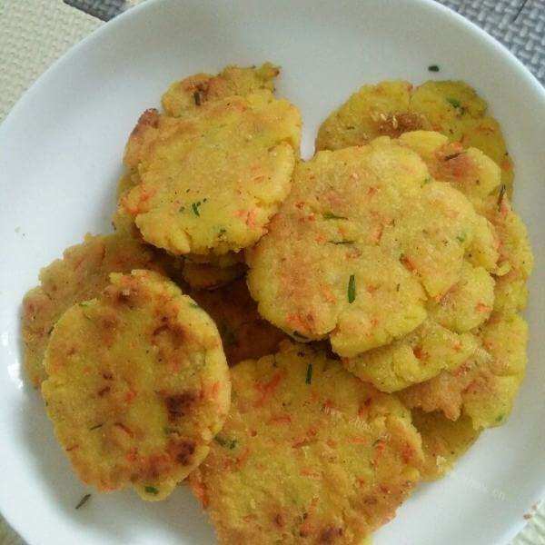 大饼豆渣枣泥薄饼