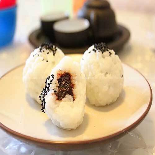 美味的豆沙小饭团