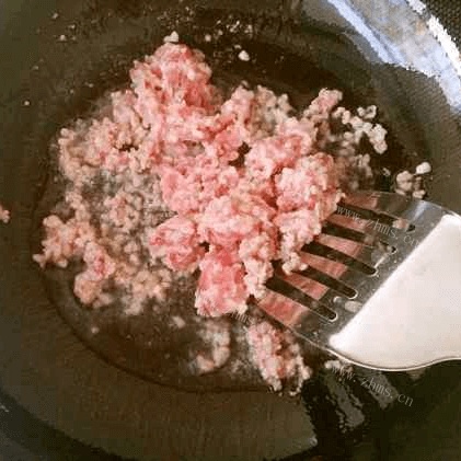 家常菜肉沫豆腐做法图解4)