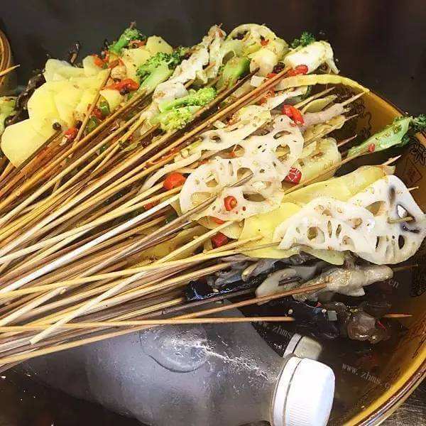 好吃的蔬菜串串香