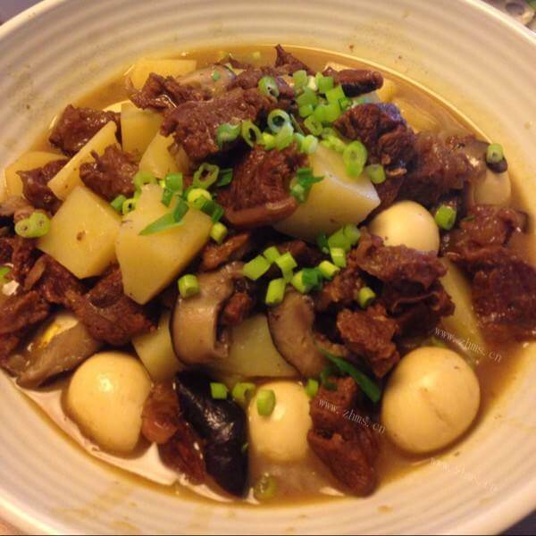 家常牛腩香菇清汤