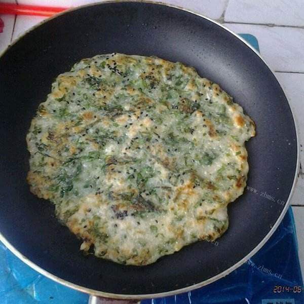 好吃的芹菜饼子
