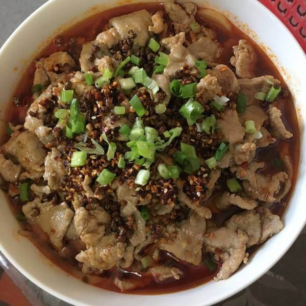 可口的无水版水煮肉片
