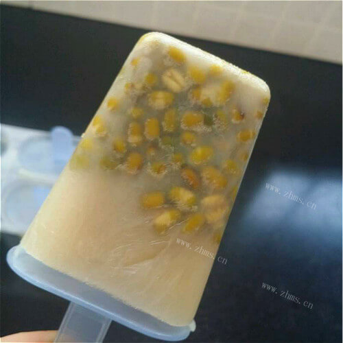 好吃的绿豆沙冰砖