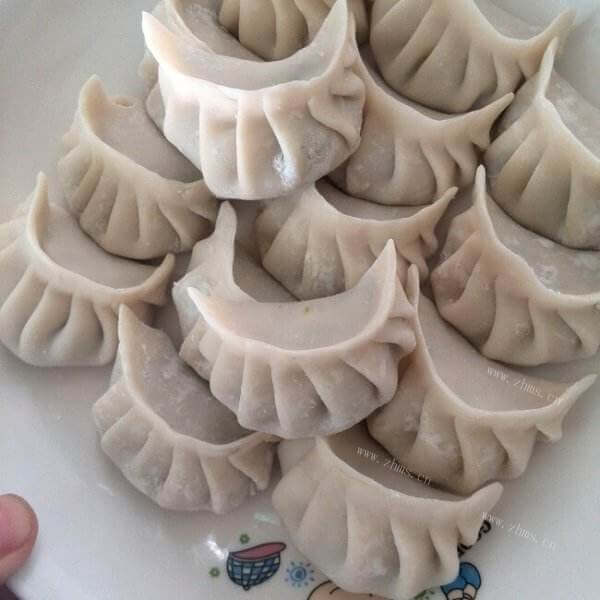 爽口的素馅嫩瓜饺子