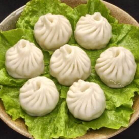 自制卷心菜酱肉包子