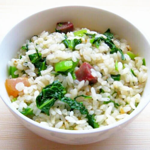 家常开洋青菜炒饭