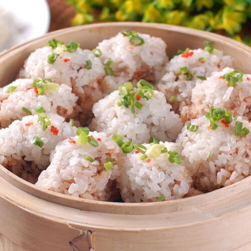 竹笼小米蒸排骨