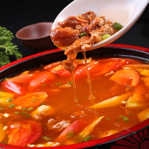 家常西红柿炖牛肉末