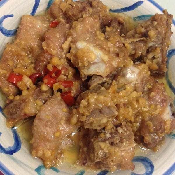好吃的蒜泥蒸排骨