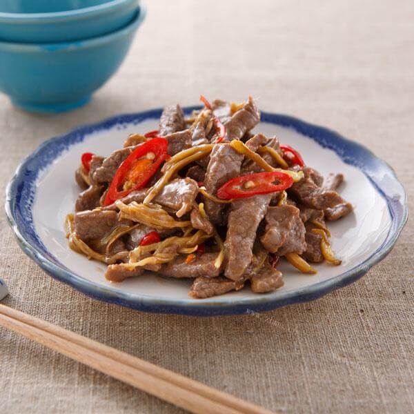 好吃的炒牛肉丝