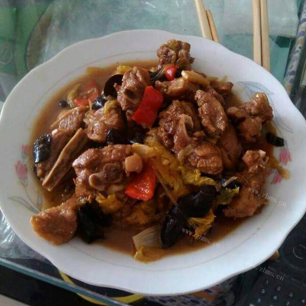 香嫩可口酒醩炒鸭