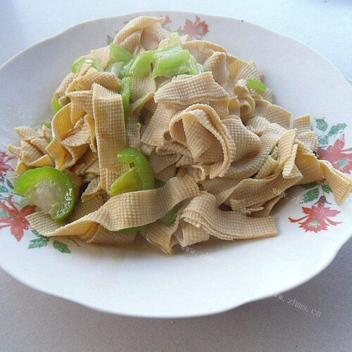 素炒百叶