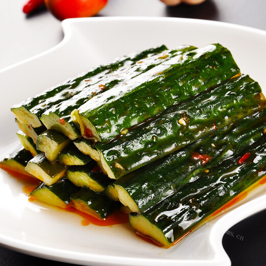 美味爽辣腌黄瓜