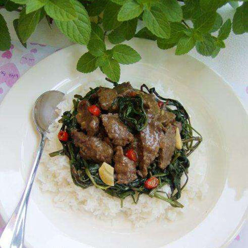 好吃的沙茶牛肉烩饭