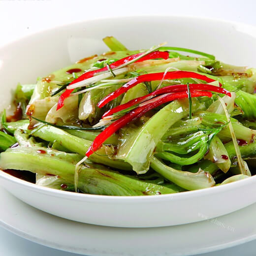好吃的耗油生菜