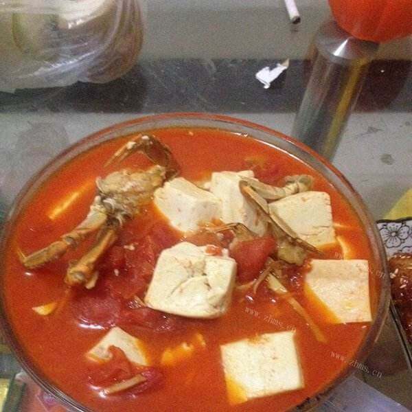 家常番茄豆腐煲