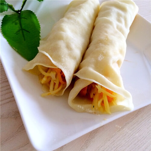 营养美味的快手卷饼