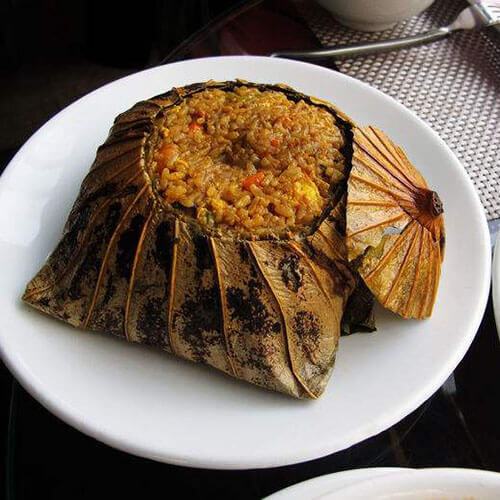 美味的荷叶饭