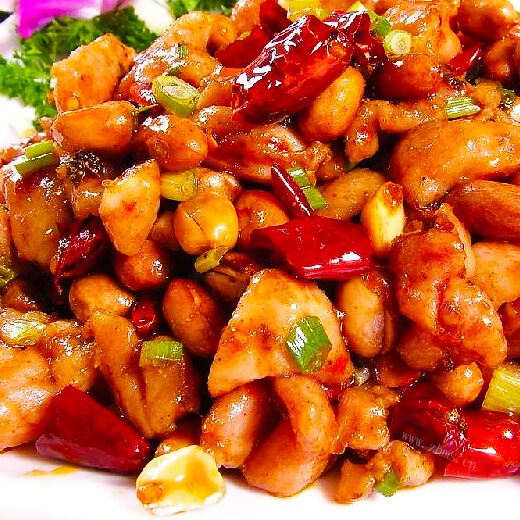 好吃的辣子鸡炒饭