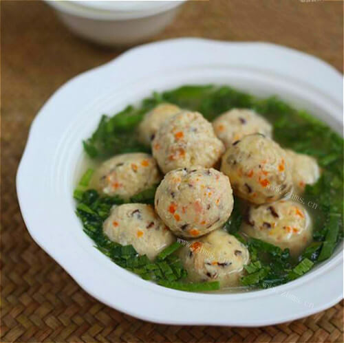 超好吃的肉丸香菇煮面线