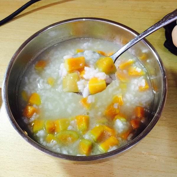 美味的番薯马蹄粥