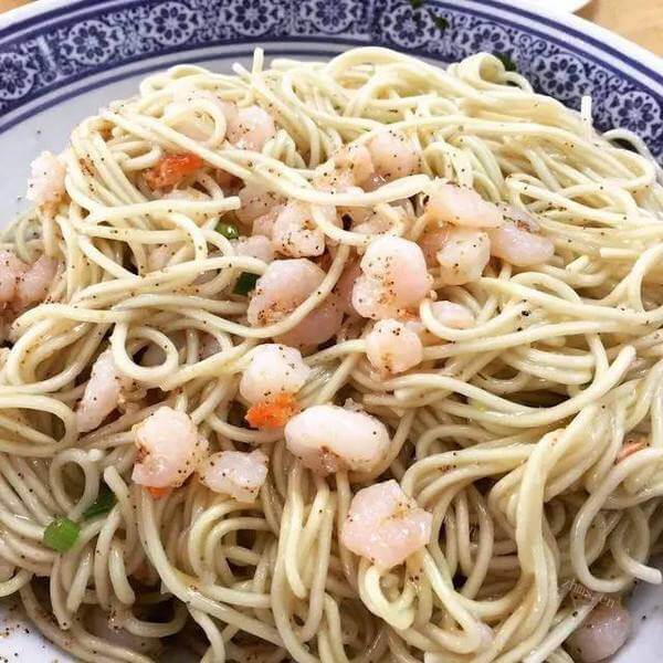 美味三虾面