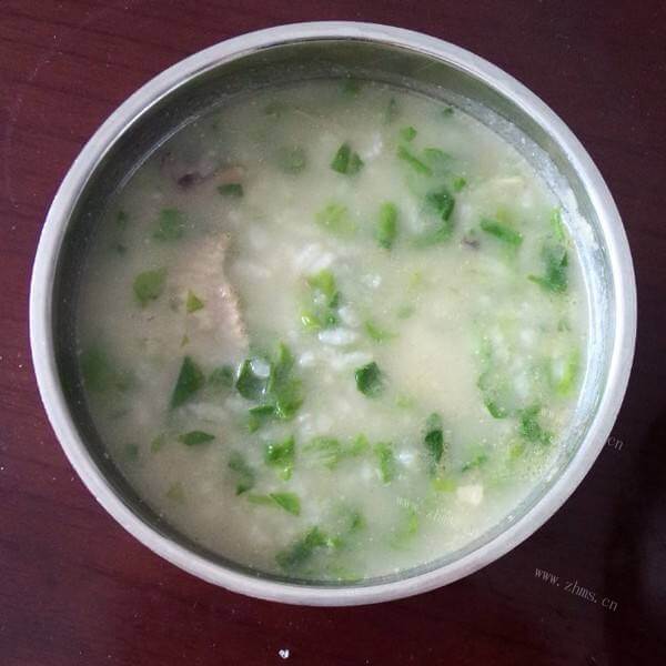 茶树菇草鱼粥