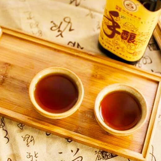 好吃的黑米酒酿发面饼