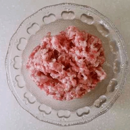 家常菜肉沫豆腐做法图解1)