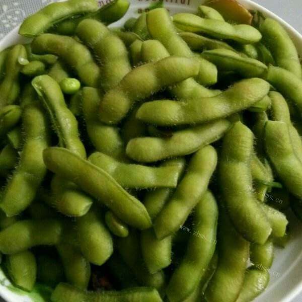 咸香清煮毛豆